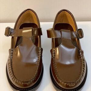 Sesa Elegant Brown Leather Women's Loafers Made In Italy